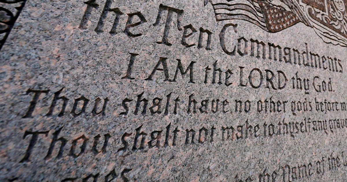 Texas can't require the Ten Commandments in every public school classroom, judge says