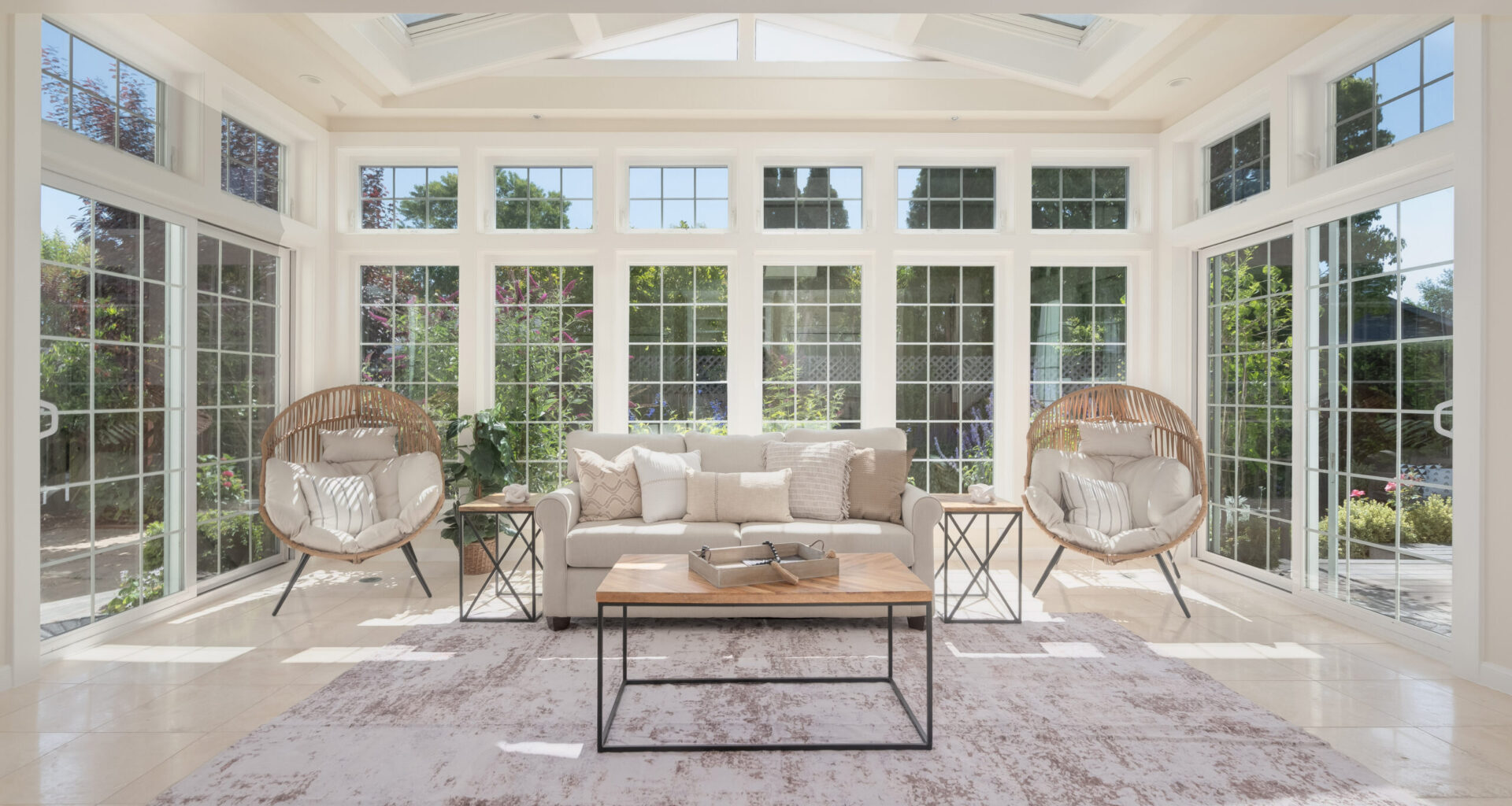 Orangerie in Sonoma home of Apollo 9 astronaut