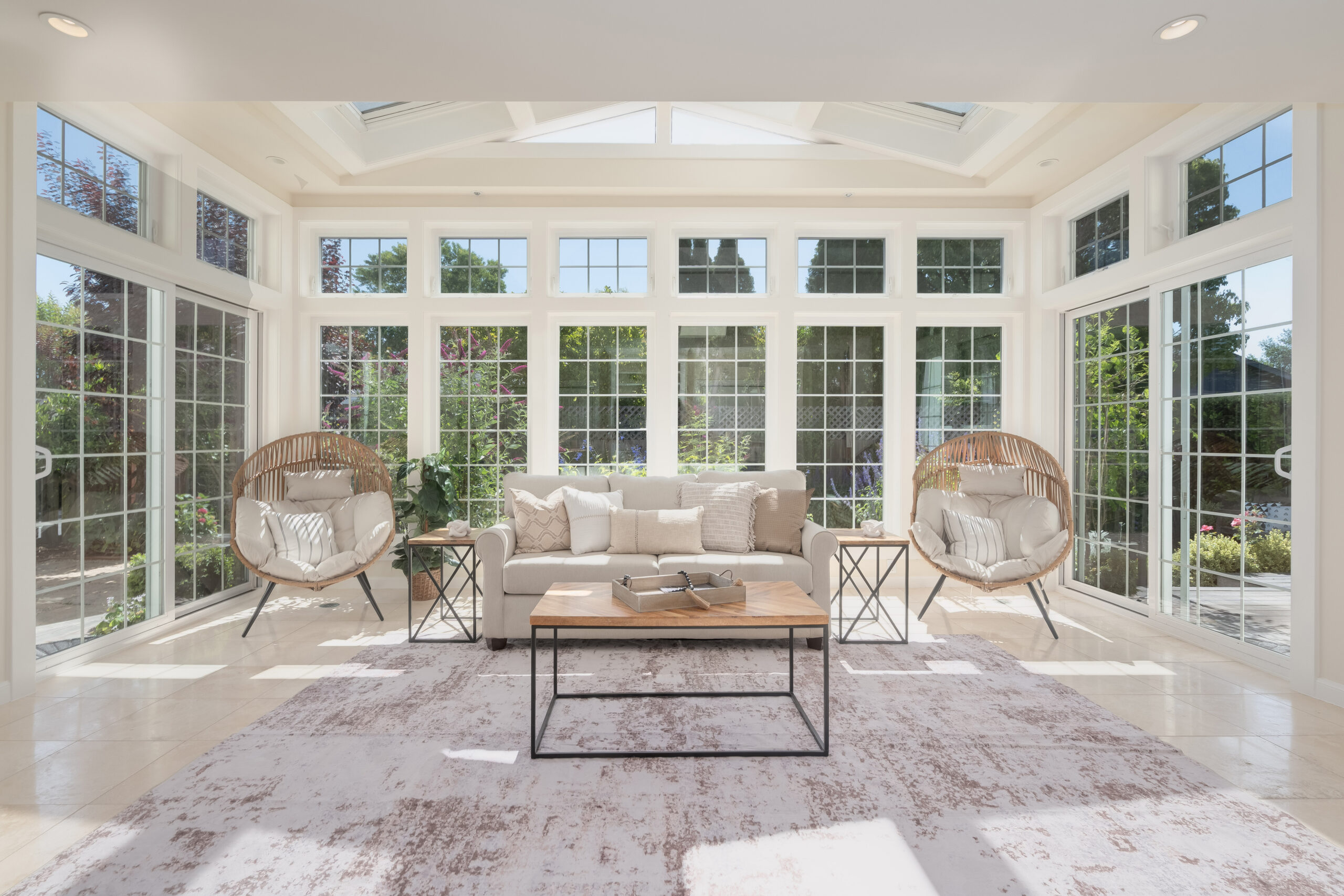 Orangerie in Sonoma home of Apollo 9 astronaut