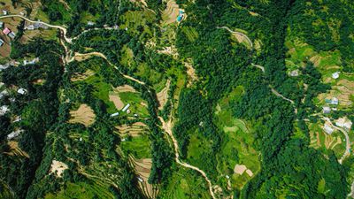 Ghansali from Above Large