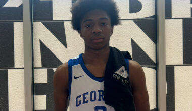 Five-star rising sophomore AJ Williams chats early recruitment after winning 15u Peach Jam