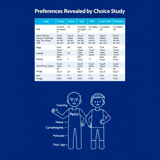 Preferences Revealed by Choice Study