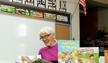 Ellen Javernick, a teacher since the 1960s, published a new book