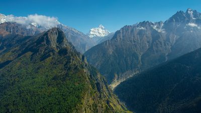 Through Himalayas Large