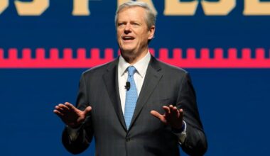 NCAA president Charlie Baker says expanding the tournament field to 72 or 76 teams is the goal.