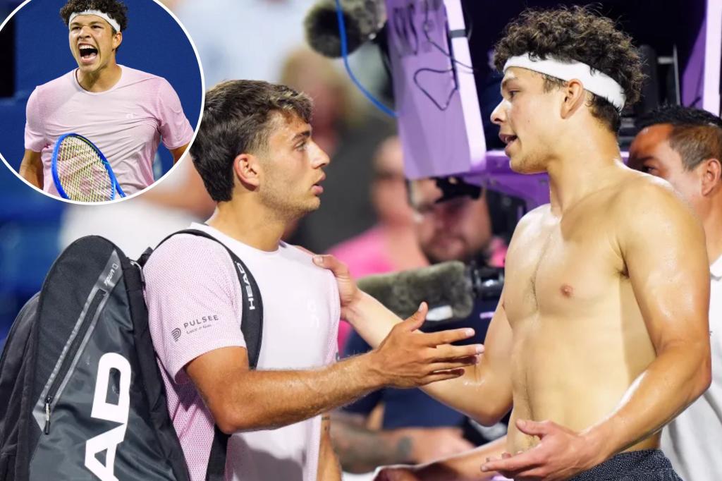 Ben Shelton has tense exchange with Flavio Cobolli after 'gesture'