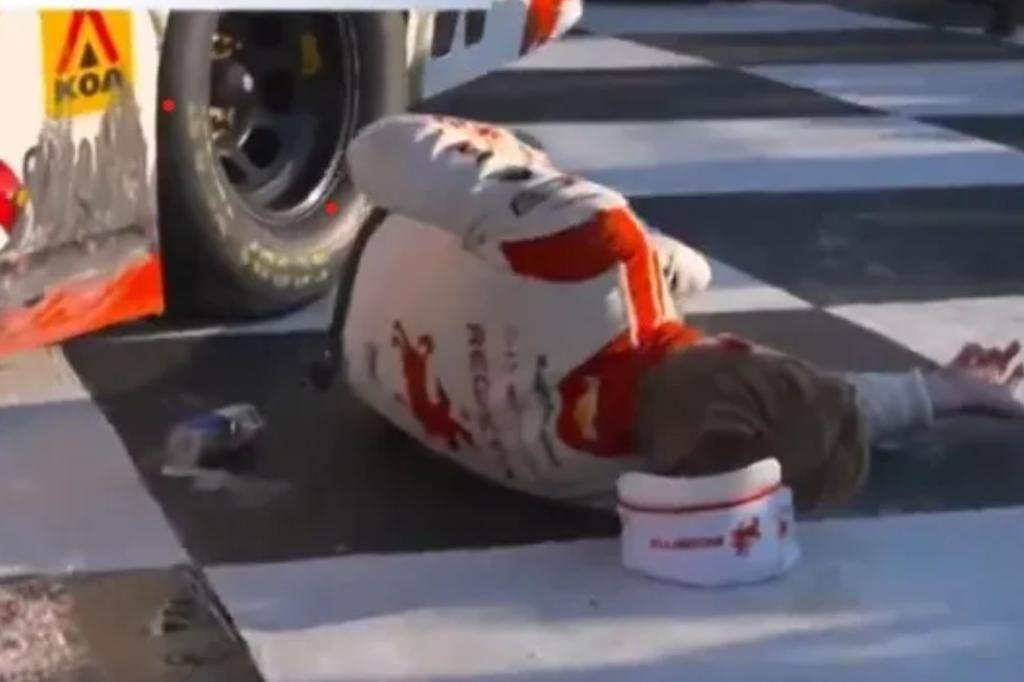 Connor Zilisch breaks collarbone in fall after NASCAR Xfinity win