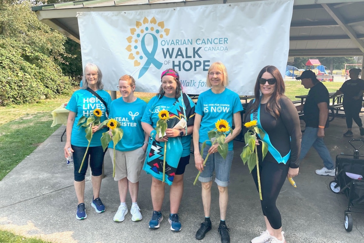 Fraser Valley walk raises funds for ovarian cancer research