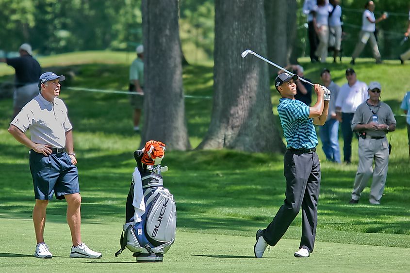 Tiger Woods, 2006 U.S. Open, Winged Foot Golf Club, Mamaroneck, New York