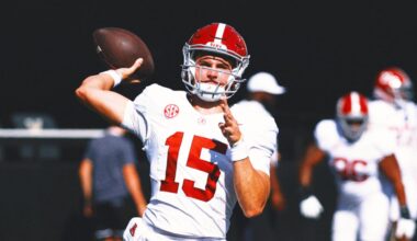 Alabama Reportedly Names Ty Simpson 2025 Starting Quarterback