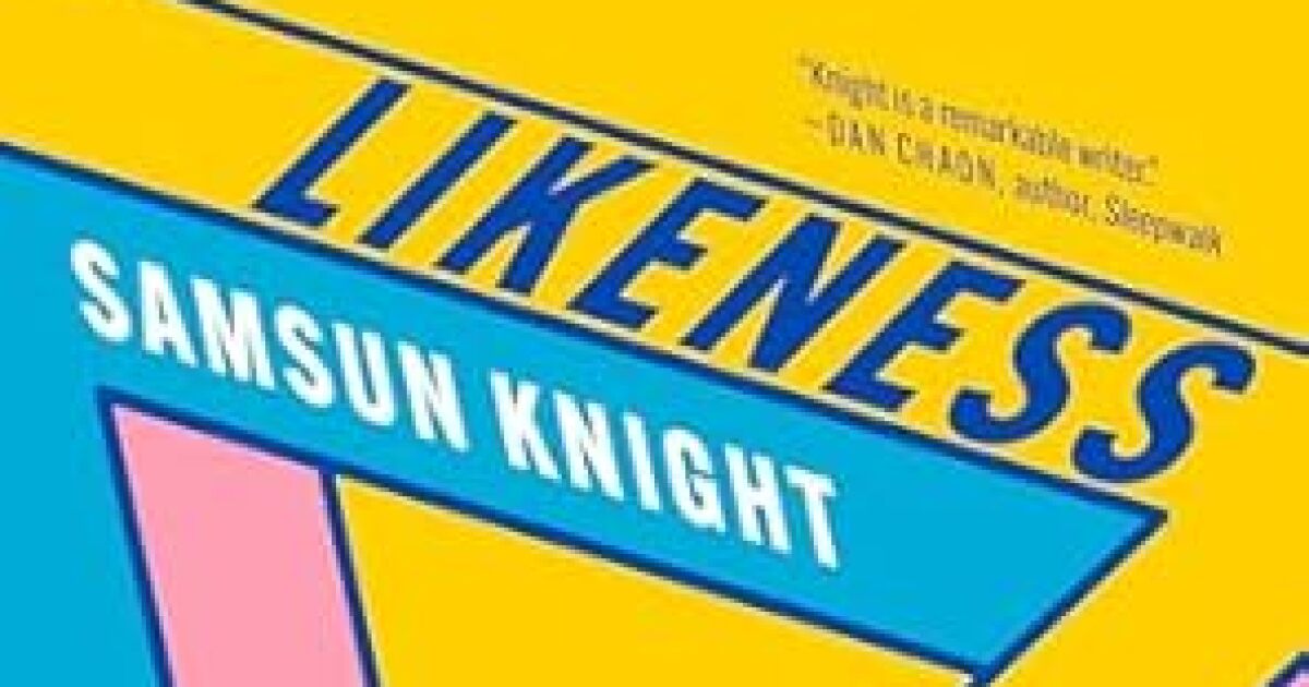 Samsun Knight's new book is "Likeness"