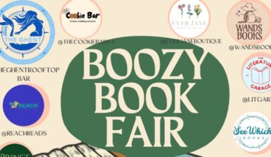 The joy of a school book fair — with rooftop views, wine and beer