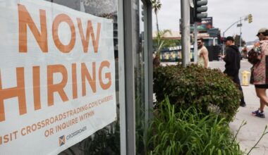 The job market is showing signs of weakness as Trump's tariffs take effect