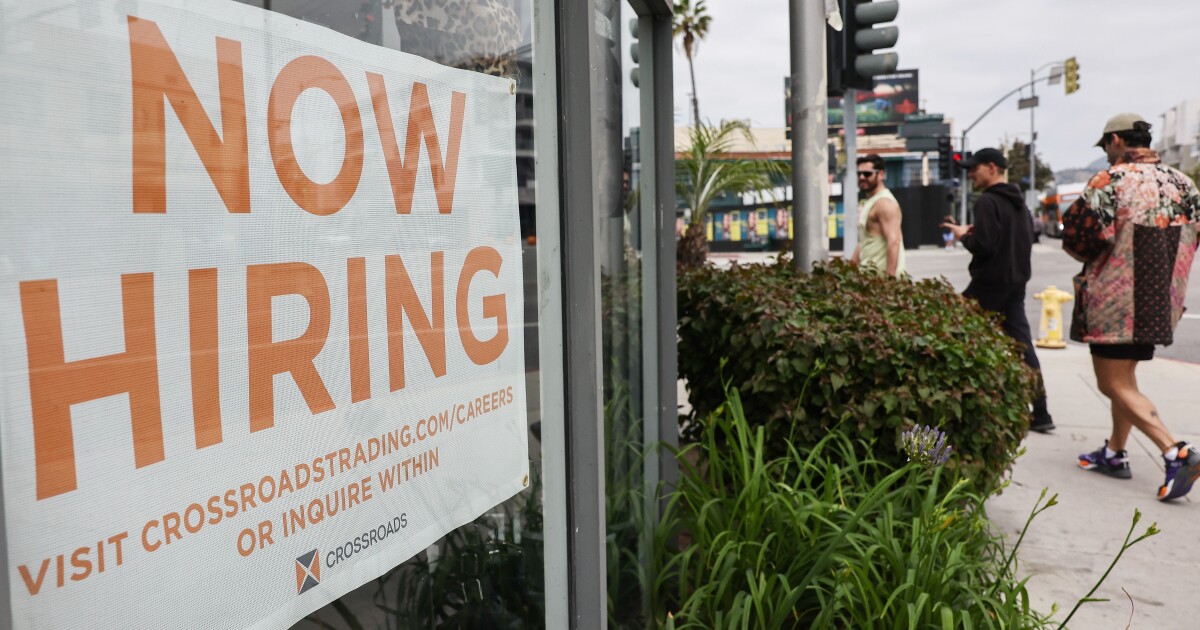 The job market is showing signs of weakness as Trump's tariffs take effect