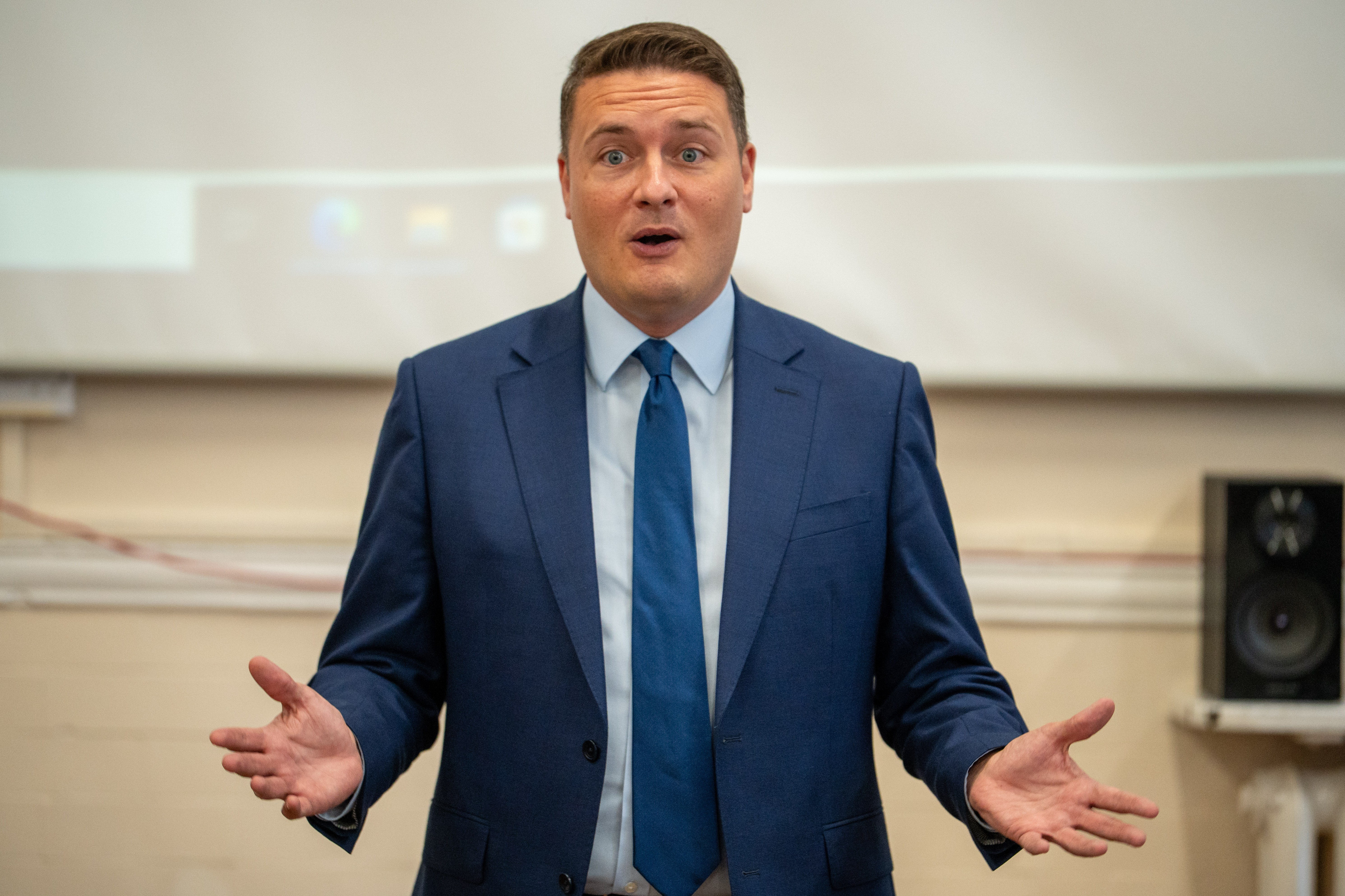 Joe Wicks launching "Activate" in Barking, England.