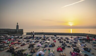 Are early morning exercise classes becoming more popular?