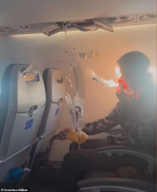 The violent turbulence aboard SkyWest Flight 5971  jolted the 39 passengers on board, causing at least one to smash against the ceiling