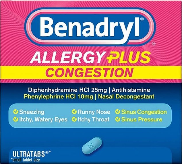 The next thing that the internist tries to avoid is the frequent use of Benadryl, an over-the-counter medication that's used primarily to treat allergies and inflammation