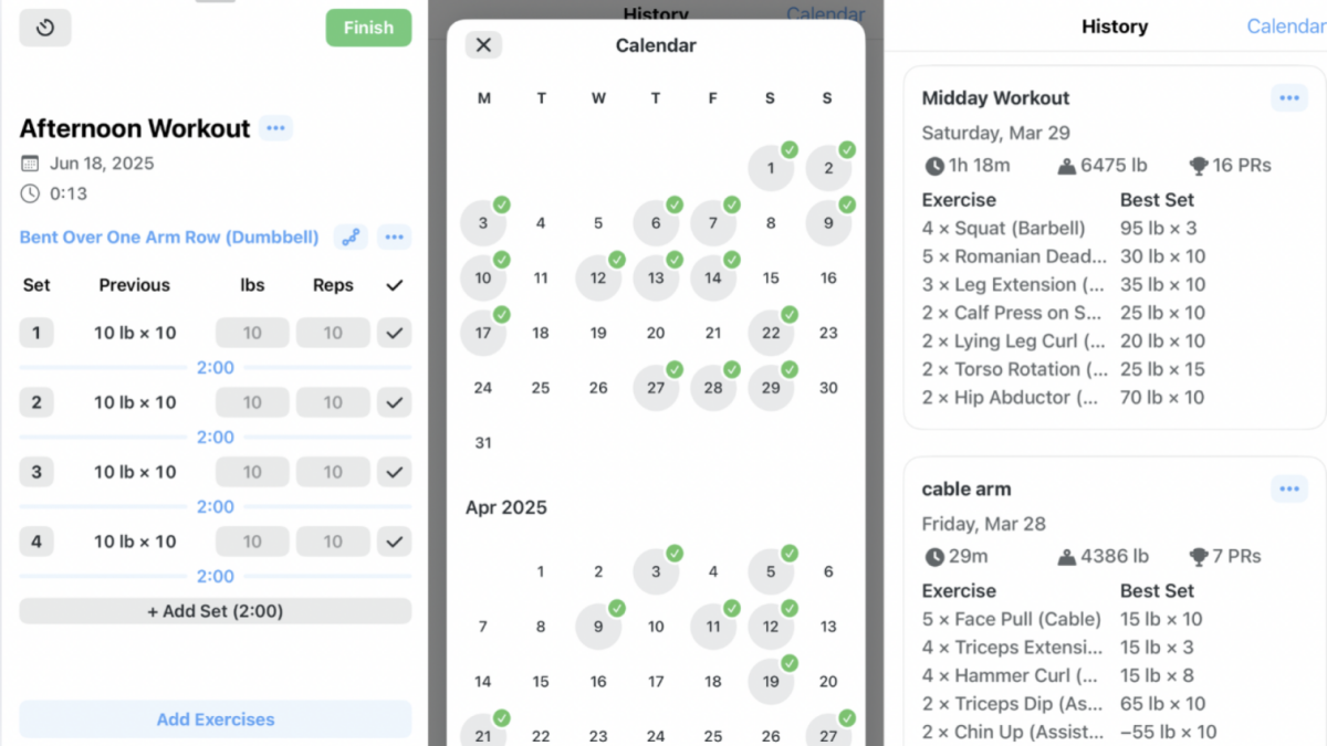Review: The Strong App Is the Easiest Way to Track Your Weight Lifting Progress