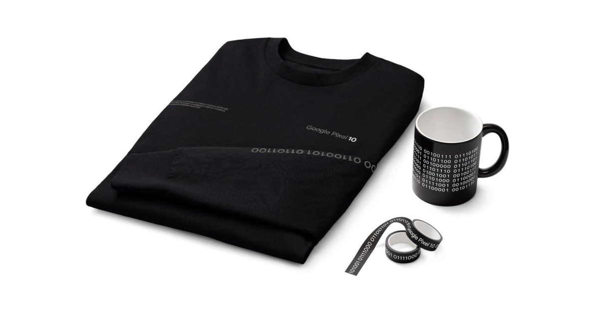 Google is selling limited-edition Pixel 10 merchandise