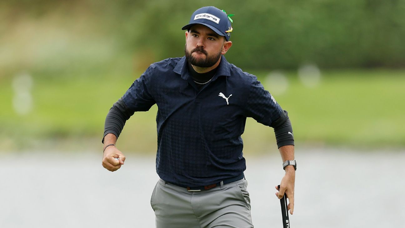 Hidalgo 1 stroke back after record 12 birdies at Irish Open