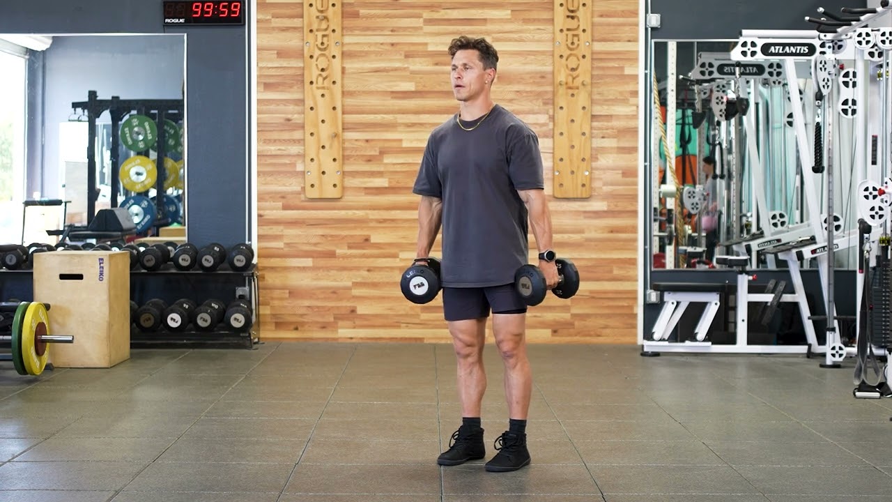 Cross Body Hammer Curl - YouTube