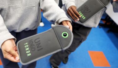 Schools spend millions on Yondr pouches to store cellphones