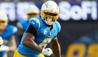 Source - Chargers to put Denzel Perryman on injured reserve