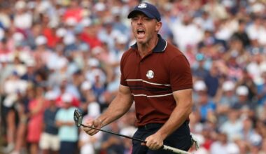 McIlroy, Lowry take brunt of heckling at rowdy Ryder Cup