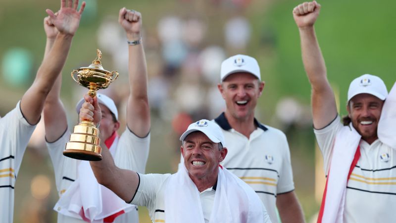 Team Europe fights off USA comeback to win 2025 Ryder Cup
