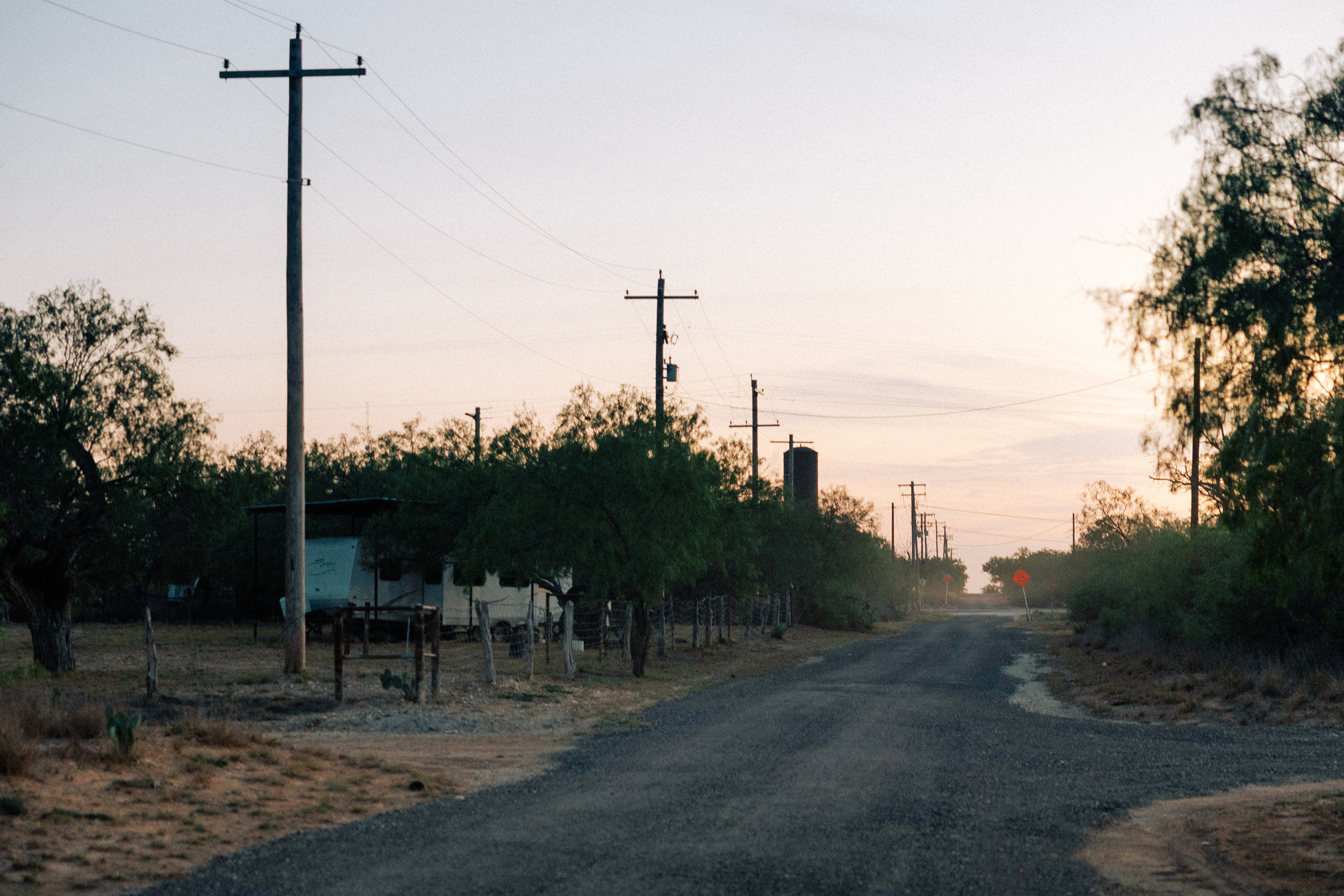 Between May 2021 and September 2024, state regulators approved 280 permits to burn or vent natural gas in Dimmit County, which is home to the small town of Catarina and its 75 residents. Credit:: Christopher Lee for ProPublica
