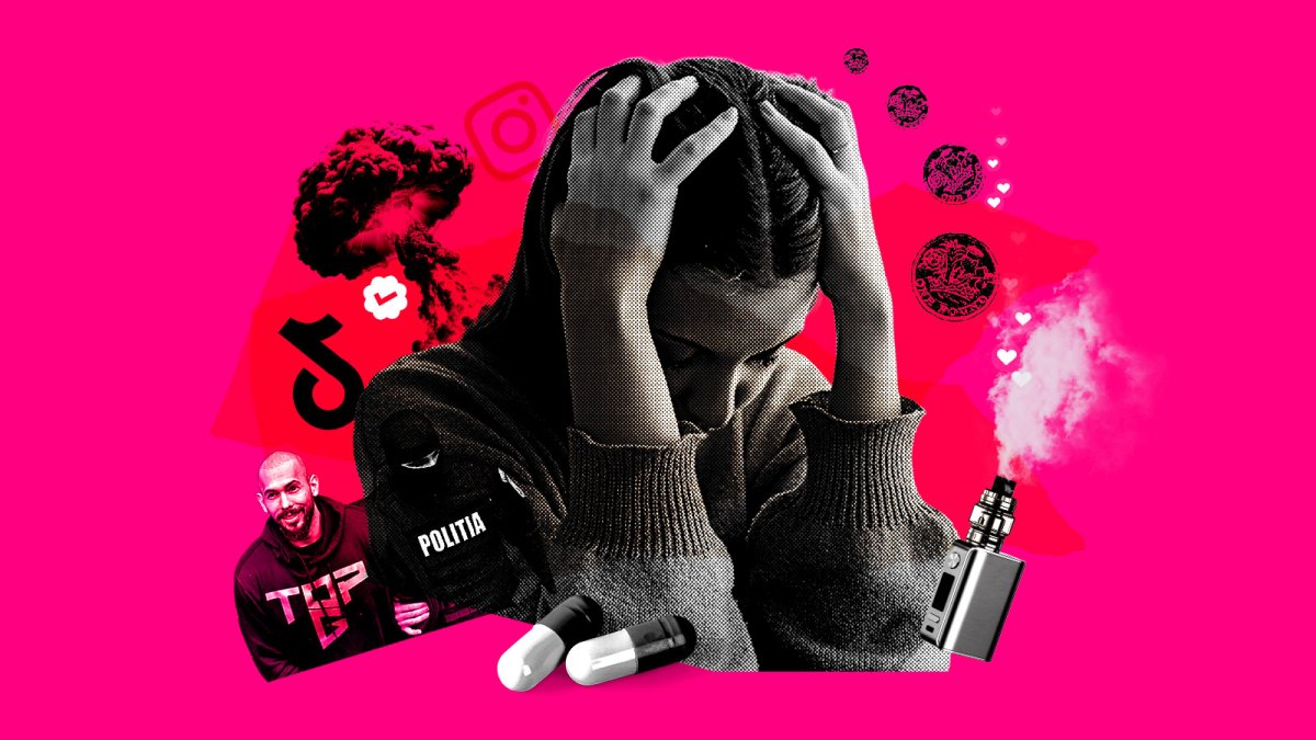 poll reveals teen views on stress, social media and school