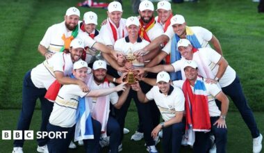 Ryder Cup 2025 LIVE: Scores, standings, tee times, radio and updates as Rory McIlroy and Team Europe chase victory in Sunday's singles