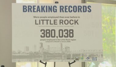Little Rock leaders highlight 'record-breaking' employment numbers