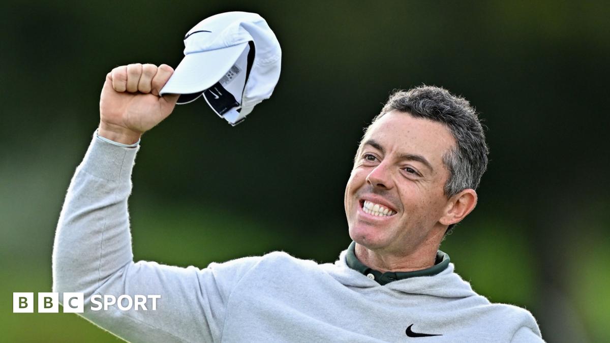 The fans at the K Club celebrate Rory McIlroy's eagle putt that forced a play-off at the Irish Open