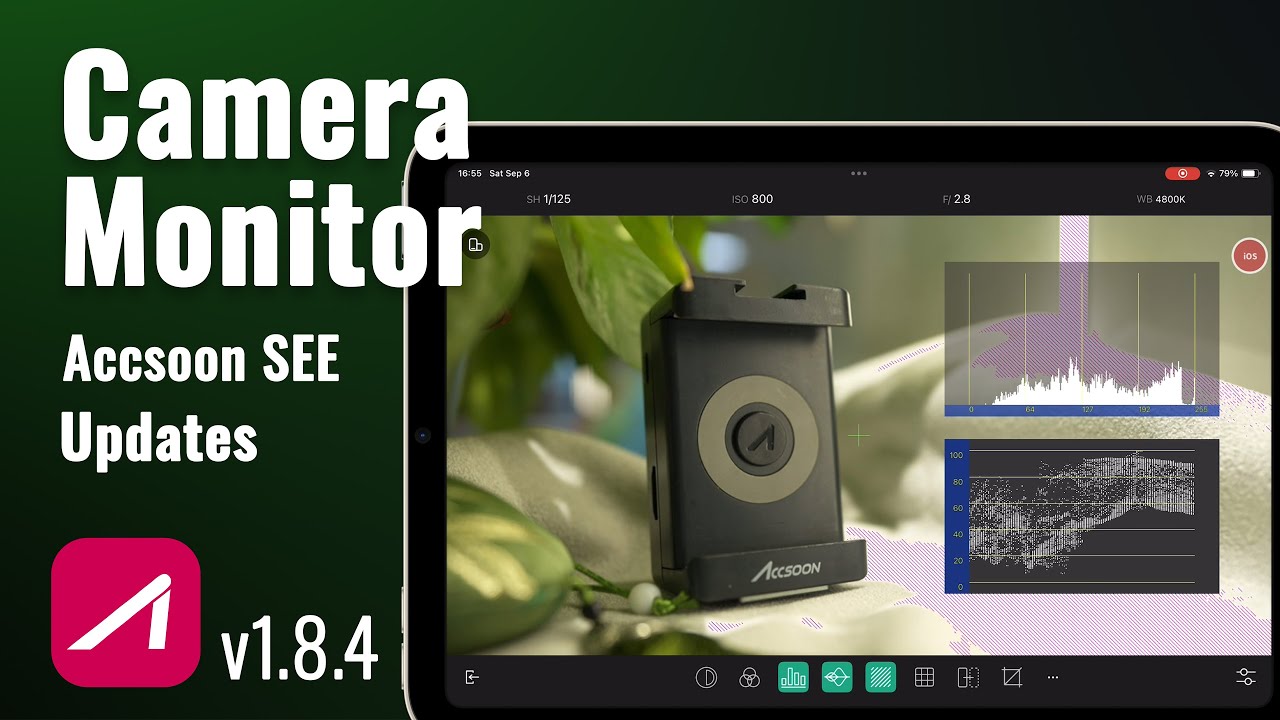 Accsoon SEE iOS App Major Update Brings FREE Camera Monitoring and Camera Control to iPhone & iPad