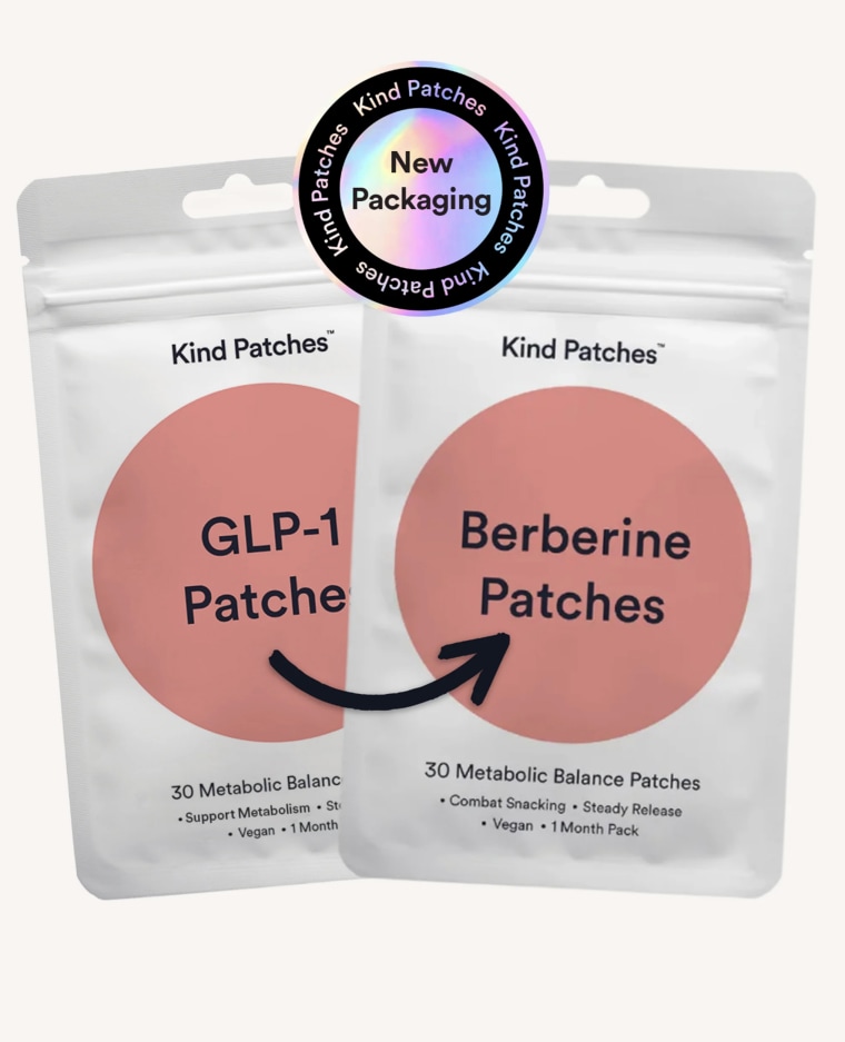 Kind Patches has renamed its GLP-1 patches as berberine patches.