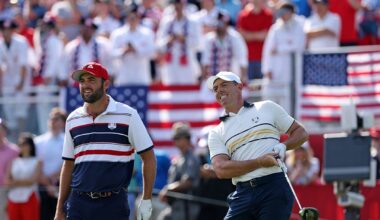 Ryder Cup 2025 live: Scores and tee times for Sunday singles as Europe near historic win on US with Rory McIlroy facing Scottie Scheffler