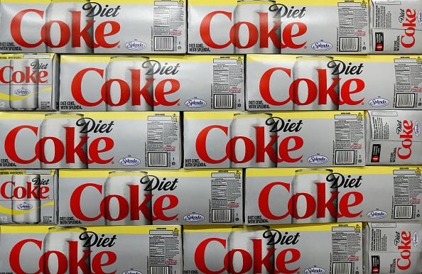 How much diet soda is too much?