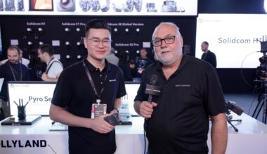 Hollyland Vcore Mobile Phone Transmitter Prototype First Look IBC 2025