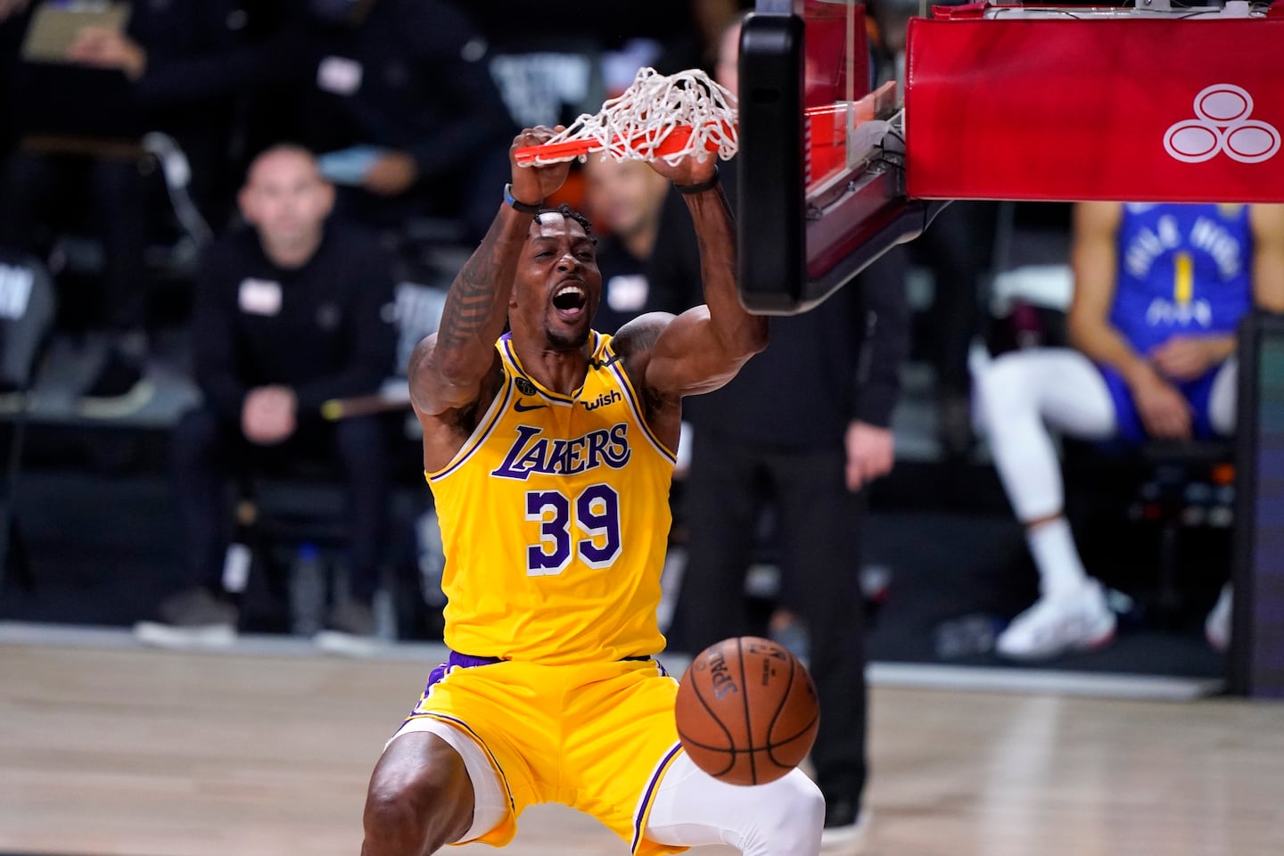 Dwight Howard won an NBA title with the Lakers in 2020.