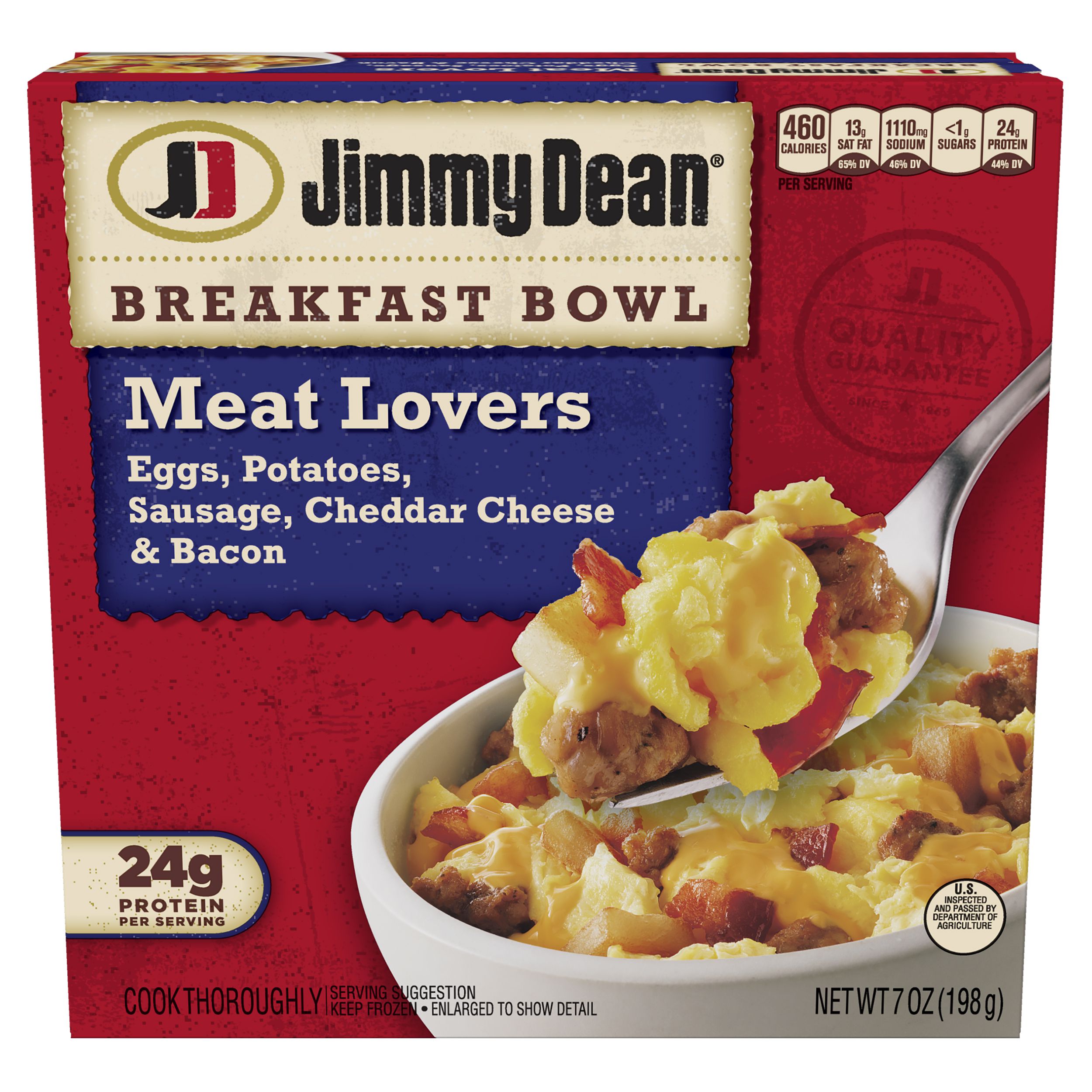 Jimmy Dean Meat Lovers Breakfast Bowl
