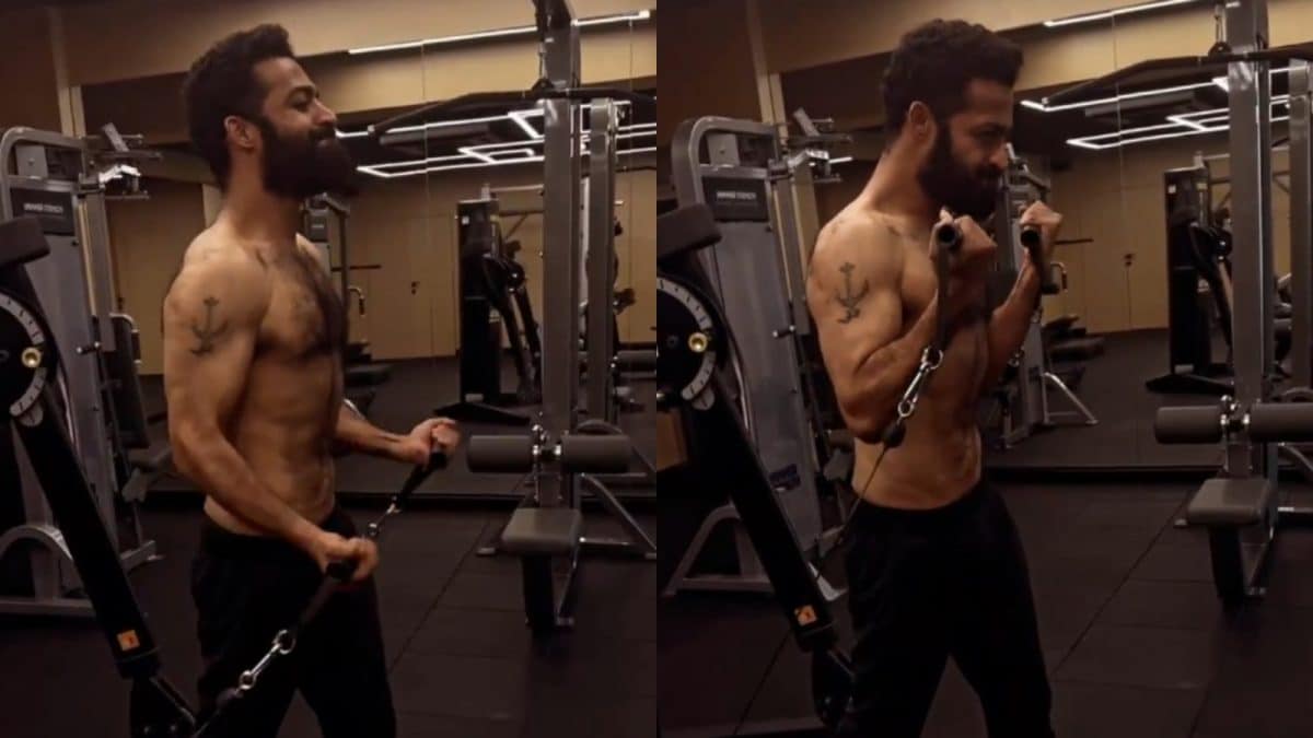 Jr NTR’s Intense Workout Video For Prashanth Neel's Dragon Goes Viral | Watch | Telugu Cinema News