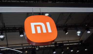 The Xiaomi logo at the company