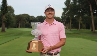 A once-in-a-lifetime golf story: A travel nightmare, a reassuring friend and a choice to grind it out