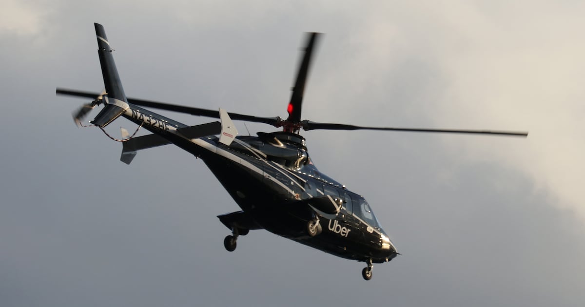 Uber to Offer Helicopter Option on App