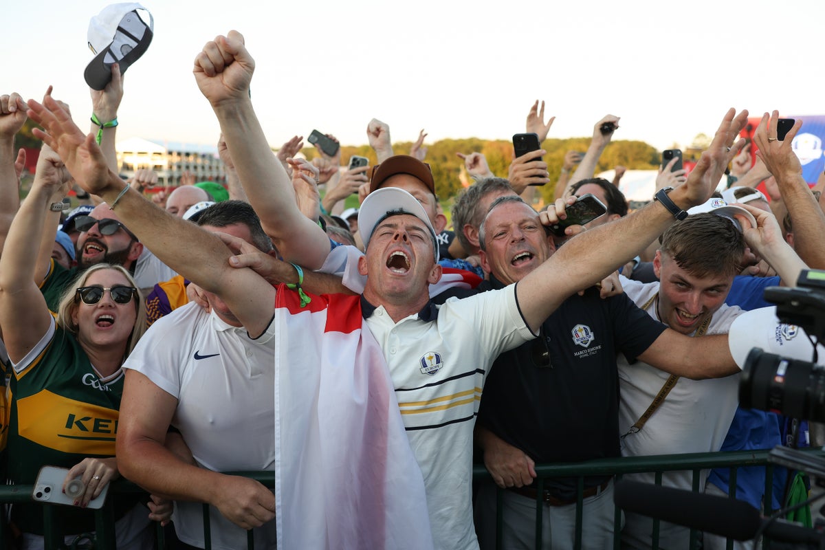 Trump responds as Rory McIlroy taunts president over Ryder Cup victory
