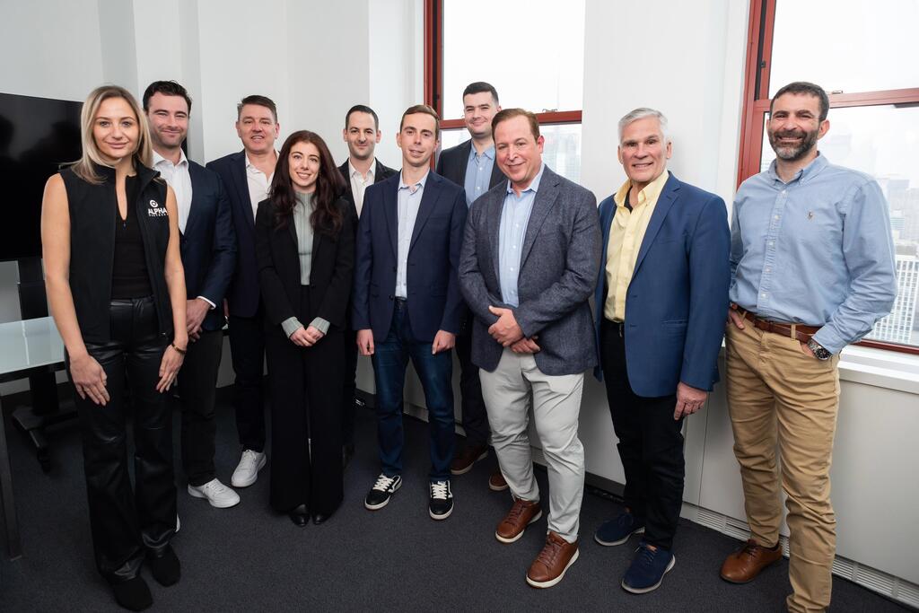 Gal Gitter (far right) and the Alpha Partners Team (Alpha) Alpha