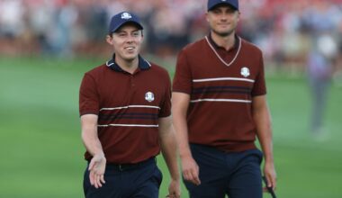 Ryder Cup 2025 live: Day 2 scores and foursomes pairings with McIlroy/Fleetwood back and major Scheffler call