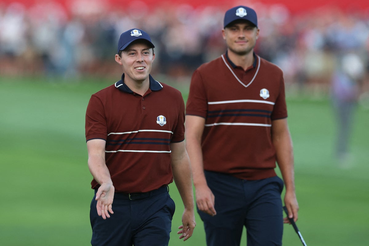 Ryder Cup 2025 live: Day 2 scores and foursomes pairings with McIlroy/Fleetwood back and major Scheffler call